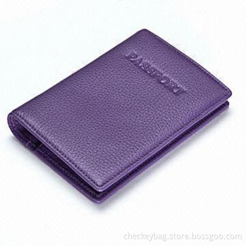 Leather Passport Holder, Various Colors are Available